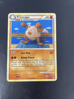 Primeape 22/95 Pokemon Trading Card 2010 - Image 1