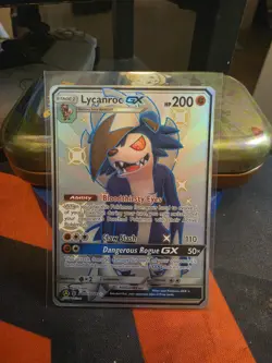 Pokemon TCG Lycanroc GX SV66/SV94 Hidden Fates - Image 1