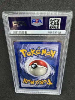 1999 pokemon fossil 7 hitmonlee-holo psa 9 - Image 2