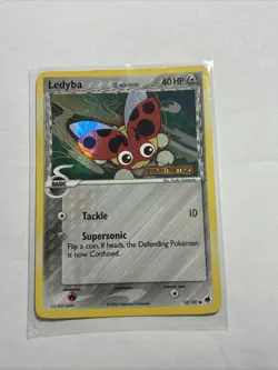 Pokemon TCG Ledyba (Delta Species) EX Dragon Frontiers 53/101 Reverse Holo... - Image 1