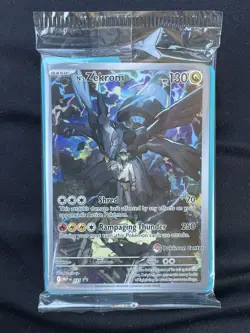 N's Zekrom (Pokemon Center Exclusive) 031 Holo Mega Evolution Promo SEALED - Image 1