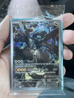N's Zekrom (Pokemon Center Exclusive) 031 Holo Mega Evolution Promo SEALED - Image 2