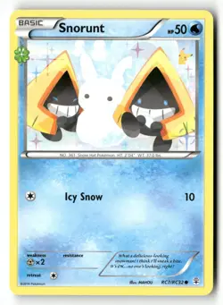SNORUNT RC7/RC32 C GENERATIONS POKEMON NM/M - Image 1
