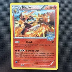 Pokemon Blaziken Promo National Championships 014/111 Reverse Holo NM - Image 1