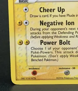 2006 Pokemon Pop Series 3 6/17 MINUM Holo Foil LP-NM - Image 5