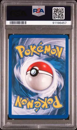 2004 Bulbasaur Reverse Holo 55 Reverse Foil Fire Red & Leaf Green Pokemon PSA 7 - Image 2