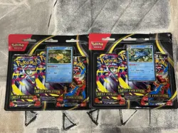 Pokemon TCG Mega Evolution 3-Pack Blister: Psyduck & Golduck Brand New Sealed - Image 1