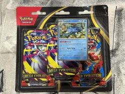 Pokemon TCG Mega Evolution 3-Pack Blister: Psyduck & Golduck Brand New Sealed - Image 3