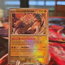 Pokemon TCG Bloodmoon Ursaluna Master Ball Pattern 054/131 Prismatic Evolutions - Image 1