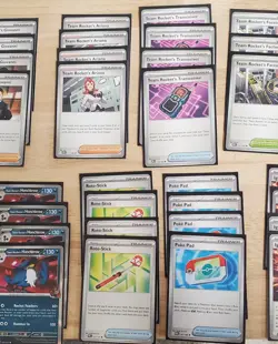 Team Rocket's Honchkrow Tournament Ready Pokemon TCG Ready to Play Deck - Image 4