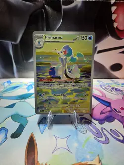 Primarina Illustration Rare 088/084 Pokemon ME05: Pitch Black English Near Mint - Image 1