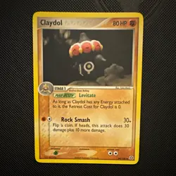 Pokemon TCG Claydol 24/106 EX Emerald Regular Rare Illus. Yuka Morii - Image 1