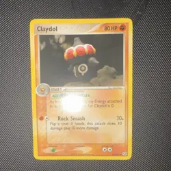Pokemon TCG Claydol 24/106 EX Emerald Regular Rare Illus. Yuka Morii - Image 4
