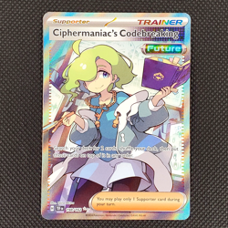 Ciphermaniac's Codebreaking 198/162 Ultra Rare Temporal Forces Pokemon Near Mint - Image 1