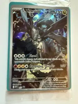 Pokemon N’s Zekrom MEP 031 (NM) Promo Ascended Heroes ETB SEALED and OCU - Image 1
