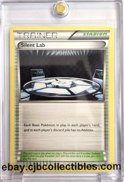 Pokemon SILENT LAB Trainer 140/160 Primal Clash - Near Mint 🍒 - Image 1