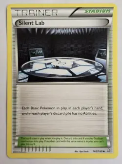 Pokemon SILENT LAB Trainer 140/160 Primal Clash - Near Mint 🍒 - Image 2