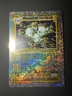 Pokemon Magneton legendary collection reverse holo PSA 1 candidate Creased - Image 1