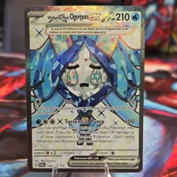 Pokemon TCG Wellspring Mask Ogerpon ex 194/167 SV06 Holo UR Full Art EN - Image 1