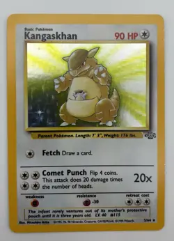 Kangaskhan – Pokemon Jungle - 5/64 – Holo rare – LP - Image 1