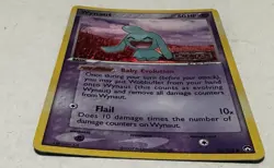 Pokemon Wynaut 70/108 Reverse Holo EX Power Keepers 2007 Near Mint NM Stamped - Image 2
