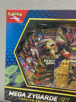 Pokemon Mega Zygarde Ex Premium Collection Box Minor Tears in Packaging - Image 2
