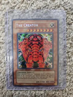 Yu-Gi-Oh the Creator EEN-ENSE2 Secret Rare Limited Edition LP Condition - Image 1
