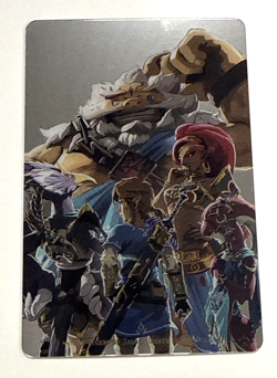 The Legend Of Zelda: Breath Of The Wild Card Bandai Japanese Wafer Card #14 - Image 1