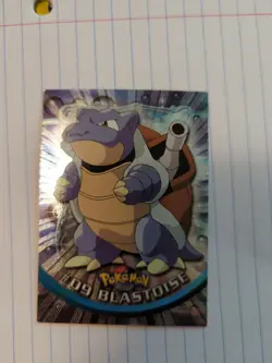 Blastoise #9 Topps Silver foil 1st Print, Blue Back, Pokemon Card NM - Image 1