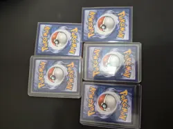 Pokemon TCG Mega Evolution 5-Card Holo Lot Japanese Mega EX Full Art Mewtwo - Image 3