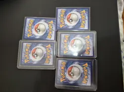 Pokemon TCG Mega Evolution 5-Card Holo Lot Japanese Mega EX Full Art Mewtwo - Image 4