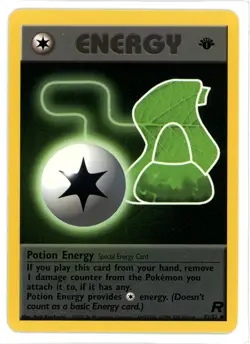 Potion Energy 82/82 1st Edition Team Rocket Pokemon Card - Image 1