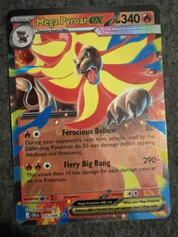Pokemon TCG EX Mega Evolution Holo Card Lot - Decidueye, Pyroar, Floette, 3 - Image 3