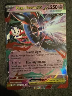 Pokemon TCG EX Mega Evolution Holo Card Lot - Decidueye, Pyroar, Floette, 3 - Image 4