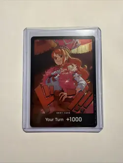 Nami Foil DON!! Card EB-03 One piece Heroines Edition - ENGLISH - Image 1