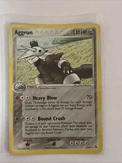 Aggron - 2/92 - Holo Rare - Legend Maker - Pokemon Card - Image 1