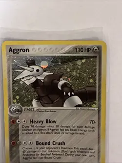 Aggron - 2/92 - Holo Rare - Legend Maker - Pokemon Card - Image 2