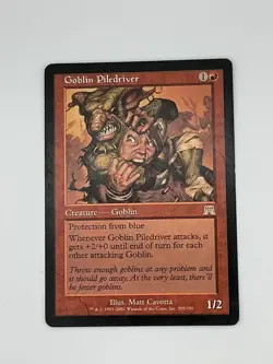 Goblin Piledriver Magic: The Gathering Onslaught Rare NM (205/350) MTG NM MJB - Image 1