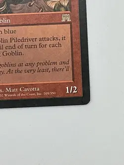 Goblin Piledriver Magic: The Gathering Onslaught Rare NM (205/350) MTG NM MJB - Image 4