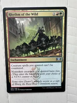 Rhythm of the Wild Ravnica Allegiance NM Magic The Gathering See Description - Image 1