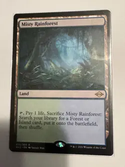 MTG - Misty Rainforest - Modern Horizons 2 - NM - Image 1