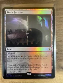 Dark Fortress Marvel Super Heroes Foil R264 - Image 1