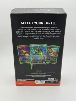 Magic the Gathering MTG "Turtle Power!" TMNT Commander Precon Deck - Image 2