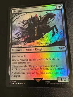 Foil Nazgul (0334) MTG Universes Beyond: the Lord of the Rings - Image 1