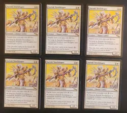 Auriok Steelshaper x 6 MTG LP Mirrodin Magic the Gathering - Image 1