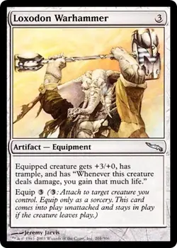 Loxodon Warhammer Mirrodin MtG NM - Image 1