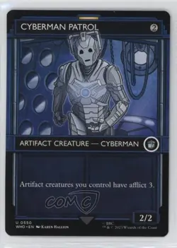 TARDIS Showcase - Cyberman Patrol Magic: Universes Beyond: Doctor Who WHO #0550 - Image 1