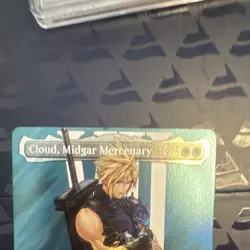 Wizards MTG Cloud, Midgar Mercenary 0520 Final Fantasy Borderless Surge Foil - Image 5