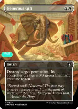 Generous Gift (Borderless) - Foil - CMM - 624 NM/LP - Image 1