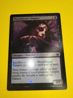 Magic the Gathering Foil Bloodthrone Vampire Modern Masters 2015 MTG 72/249 - Image 1